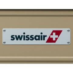 Swissair Trolley alu beige