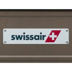 Swissair Trolley alu goldbrown